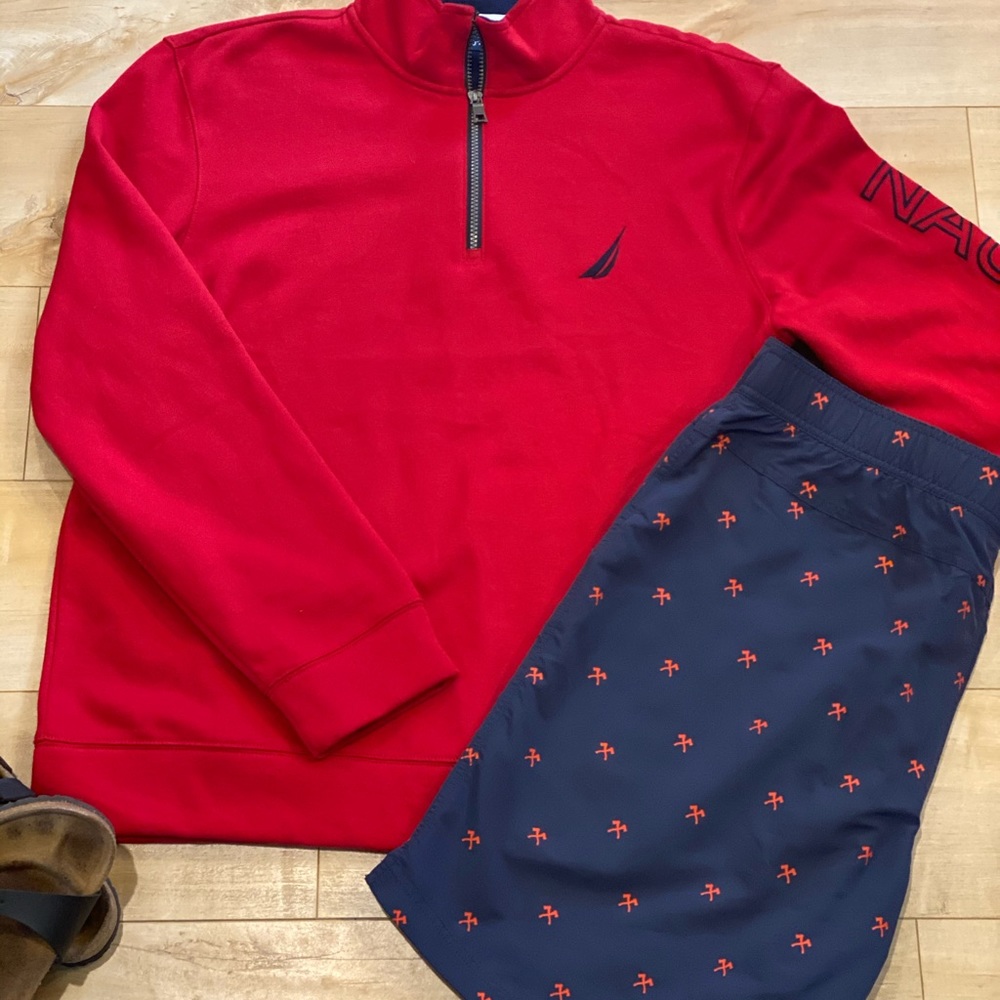 SOLD ❤️Náutica Half Zip Sweatshirt